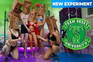 Барби Дракула, Кира Хэндкок, Фрейя фон Дум и Селина Бенц — концепт: TeamSkeet University #2