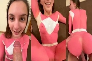 Big Booty Bailey Power Ranger Косплей Секс OnlyFans Видео Утечка