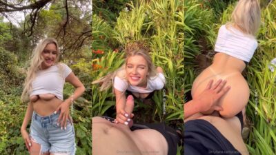 CAS Summer Brense New Pov Sneaky Sex в джунглях