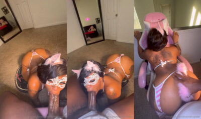 Themanseater Foxy Cosplay Pov bbc