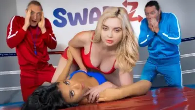 Lexi Lore и Ameena Green — худые, подлые машины для траха