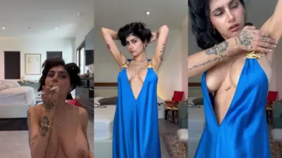 Миа Халифа – Готовимся к вечеринке в честь Хэллоуина OnlyFans