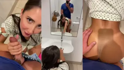 Изабель Элеонора – Минет и трах раком в общественном туалете, утечка PPV OnlyFans